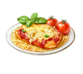 lasagna with tomato sauce