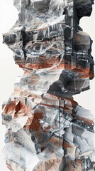 Craft dynamic models of mineral deposits, showcasing the geological formations and ore bodies targeted for extraction