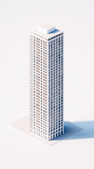 Looking Up modern high-rise office buildings, Economics, banking, business and finance concept. A fragment of a modern office building
