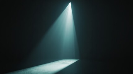 Obraz premium spotlight in dark room