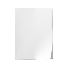 Results verification form on transparent background, isolated, top view, distinct contours, no shadows, high-resolution lifelike image, capturing formality and precision.