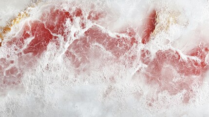 Fototapeta premium Subtle marble texture in soft pink and white tones, ideal for an elegant background