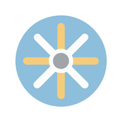 Obraz premium radial icon