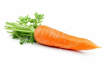 carrots isolated on white background