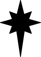 Burst Star Silhouette Icon vector.
Sparkle Star Silhouette Icon.
starburst symbol.
star icon svg.