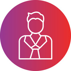 Employee of the Year Icon Style