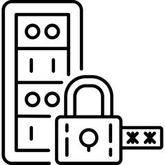 Cloud Access Control Icon