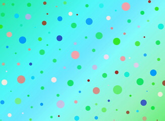 background with confetti