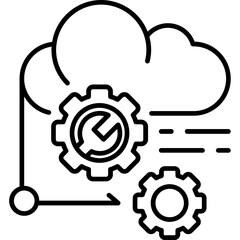 Cloud Operations Icon