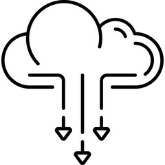Cloud Integration Icon