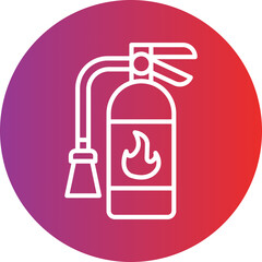 Fire Extinguisher Icon Style