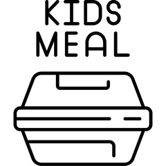 Kids Meal Icon
