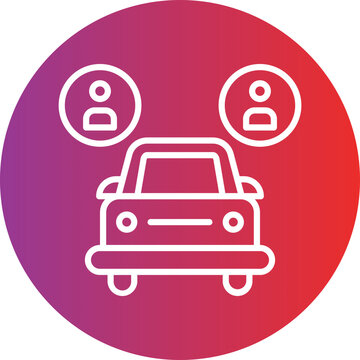 recommend clip art: Carpool Icon Style