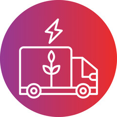 Eco Transport Icon Style