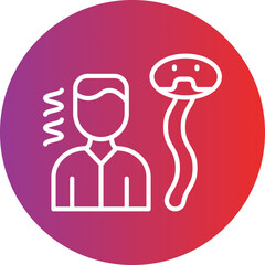 Fear Of Snakes Icon Style