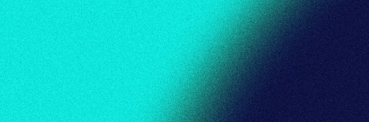 Dark blue and teal abstract gradient grainy noise texture background poster cover design