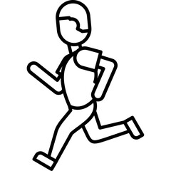 Person Running Icon