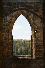 window of the castle