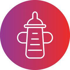 Baby Feeder Icon Style