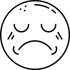 Sad Face Icon