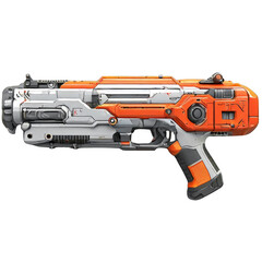 Naklejka premium Pump Action Water Gun 3D Illustration
