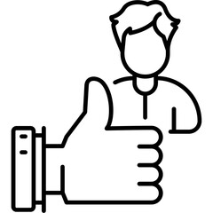 Positive Feedback Icon