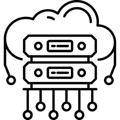Cloud Computing Icon