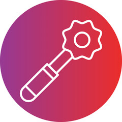 Tracing Wheel Icon Style