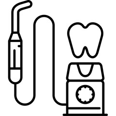 Dental Suction Icon