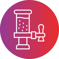 Beer Tap Icon Style