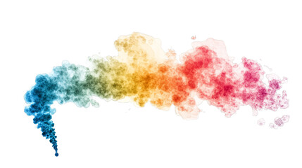 Fototapeta premium Abstract Watercolor Background with Colorful Ink Splashes and Grunge Texture for Artistic Design