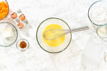 Mixing Magic: Baking Carrot Bundt Cake Delight