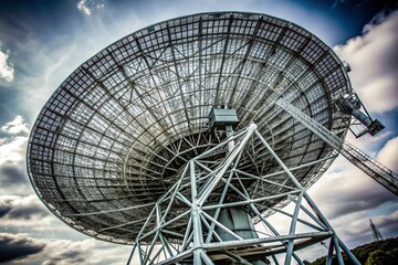 High-Resolution Product Photography of a Radar Radio Telescope for Scientific Research and Astronomy Enthusiasts