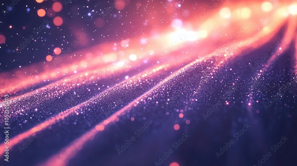 Aufkleber abstract futuristic particle line background for technological presentations and concepts