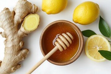 Natural ingredients creating a healthy combination for alternative medicine treatments