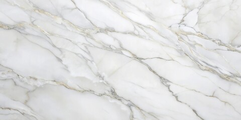Fototapeta premium Smooth and polished white marble floor with subtle grain patterns, interior design, flooring, sophisticated feel, refined surface