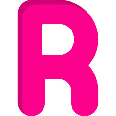 Capital R Icon