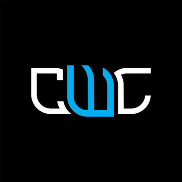 CWL logo design, CWL simple and modern logo. CWL luxurious alphabet design