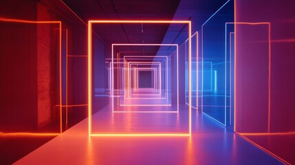 Showcase of innovative tech startups featuring projects highlighted by creative digital elements