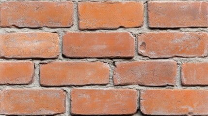 Obraz premium Rustic Red Brick Wall Texture Background Construction Design Architecture