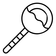 Lollipop  icon, vector illustration