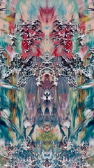 Abstract background art . Ethnic pattern. Mixtures of oil paint. Trendy hand painting canvas. Wall decor and Wall art prints Idea. 3D Texture. Art object