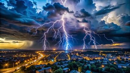 Powerful Thunderbolt Collection for Game Design and UI - Electric Discharge and Storm Symbols