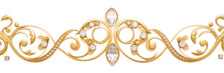 PNG Jewelry border jewelry gold white background.