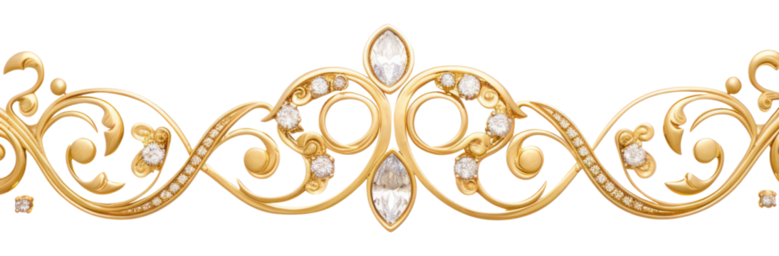 PNG Jewelry border jewelry gold white background.
