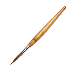 Fototapeta premium High-Quality Wooden Brush for Creative Painting and Artistic Exploration