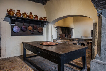 Bracciano, Italy. The Orsini-Odescalchi Castle, also known as Bracciano Castle