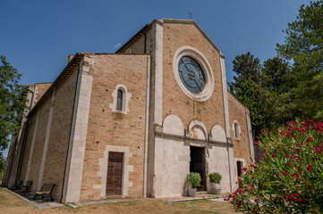 Castel Castagna, Teramo. The church of Santa Maria di Ronzano