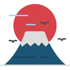 Mount Fuji Icon
