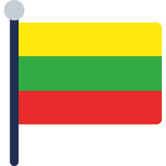 Lithuania Flag Icon
